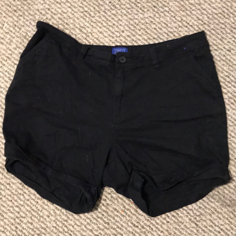 Black shorts